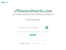 Tablet Screenshot of offblastsoftworks.com
